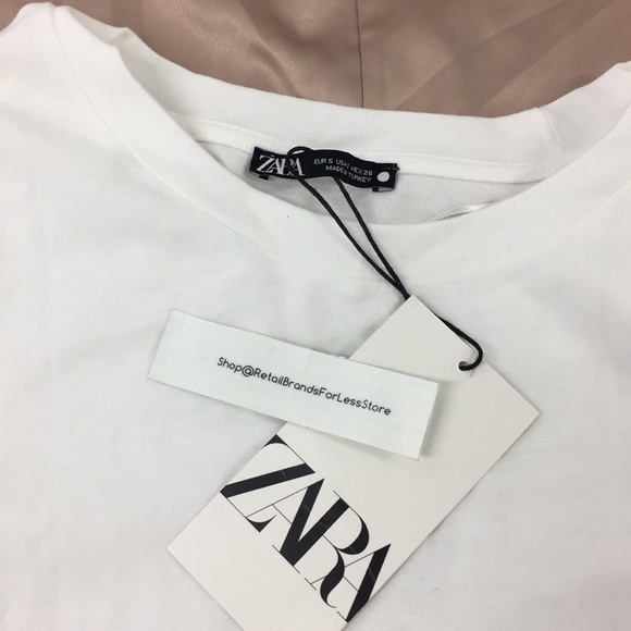 ZARA TWO TONE SATIN CONTRASTING MIDI MAXI DRESS - Picture 2 of 10